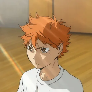 🏐 emoji @wallpaper_kid haikyuu//3 @Anime_Sticker_noob Telegram sticker 8 of 45