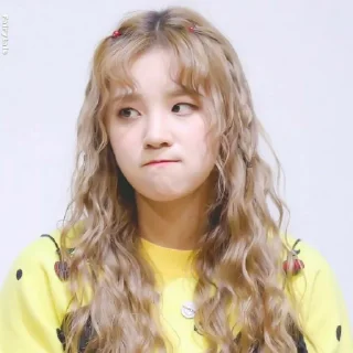 💗 emoji ⌗ Yuqi by : @stickernct Telegram sticker 11 of 25