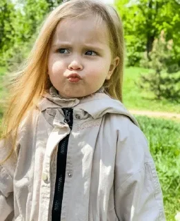 😗 emoji Kids pack 171 @little_kids_stickers Telegram sticker 2 of 52