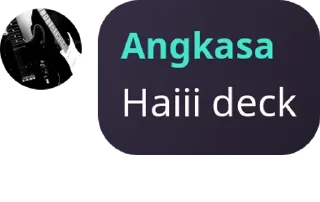 Sticker from Angkasa