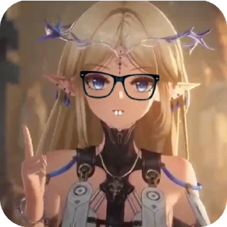 👓 emoji Whatever the fuck this is Telegram sticker 14 of 40