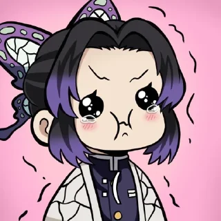 🥺 emoji Shinobu Telegram sticker 18 of 39