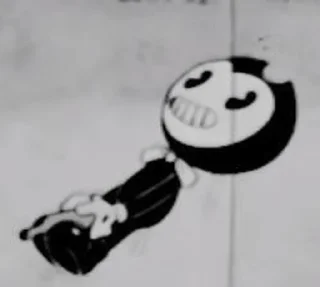 🙃 emoji Bendy And The Ink Machine Telegram sticker 23 of 107