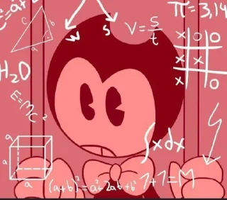 Sticker from Bendy And The Ink Machine