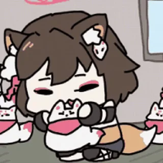Sticker from 百鬼夜行 GIF vol.1 @tsugumi42