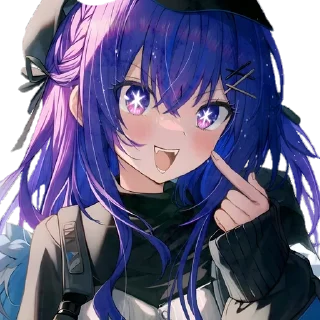 Sticker from @Anime_Sticker_noob Oshi No Ko Fanart Sticker.