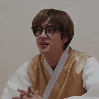 🥠 emoji jin run bts 145 dark ㅡ @seokjiniest Telegram sticker 11 of 56