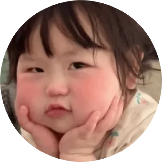 😉 emoji 小孩表情包点击 @shayudidibiaoqing Telegram sticker 8 of 49