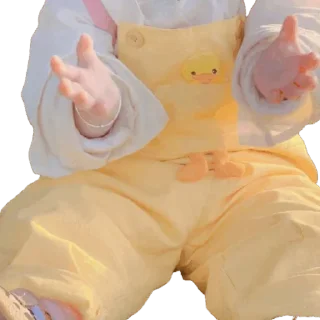 👐 emoji 小孩表情包点击 @shayudidibiaoqing Telegram sticker 13 of 120