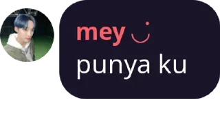 🐰 emoji mey bersabda owned by : @xSaeonLee on telegram Telegram sticker 12 of 89