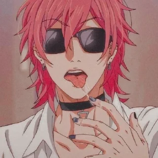 😀 emoji @stickergojo yuri ayato Telegram sticker 11 of 11