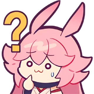 🤔 emoji Bronya Zaychik 收藏 Telegram sticker 17 of 118