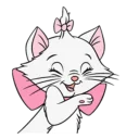 Sticker from Disney Marie @stickerscar