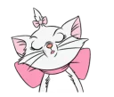🙂 emoji Disney Marie @stickerscar Telegram sticker 20 of 24