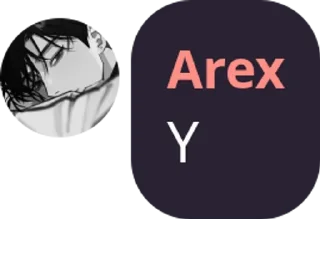 💋 emoji A R E X U Y Telegram sticker 20 of 42