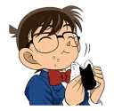 🍙 emoji Detective Conan @stickerscar Telegram sticker 21 of 40
