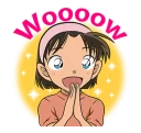 😍 emoji Detective Conan @stickerscar Telegram sticker 14 of 40