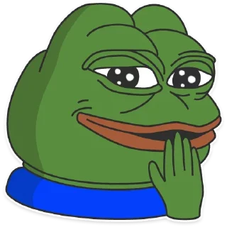 😜 emoji Pepe Telegram sticker 23 of 28