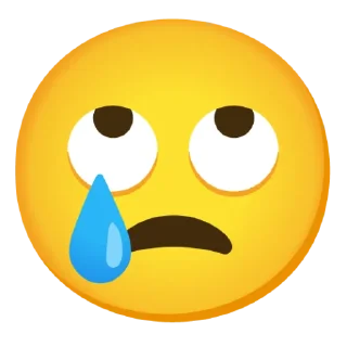 🙄 emoji @Panjul; dindut & kalilul. Telegram sticker 14 of 25