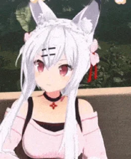 2️⃣ emoji 泛二次元 @zhaxia_cn Telegram sticker 16 of 120