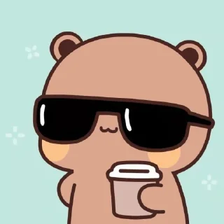Sticker from Sugar and brownie by @naira_xd