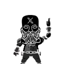 ✊ emoji We Are X by @ArmanKendrickMegs Telegram sticker 7 of 7
