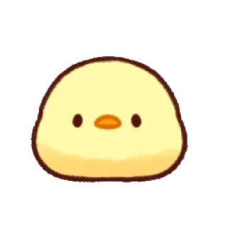 Sticker from cute chick Emoji