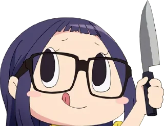 🔪 emoji 3's animemes Telegram sticker 23 of 45