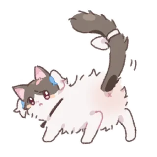 😶 emoji 子曦猫猫 Telegram sticker 11 of 16