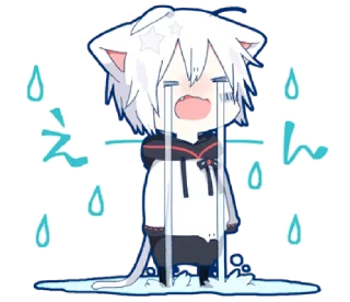 🎀 emoji Mafumafu Sticker (cat) @bistic Telegram sticker 13 of 40