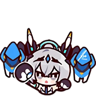 🤗 emoji 崩坏三 Telegram sticker 5 of 9