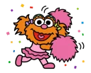 💃 emoji Sesame Street Telegram sticker 9 of 87
