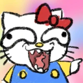 Sticker from meme kou😗