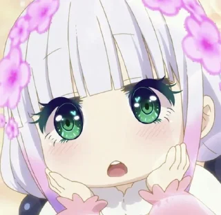🤩 emoji Kanna kamui(⌐■-■) Telegram sticker 10 of 15