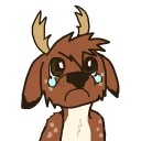 Sticker from Axo the Deer