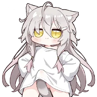 ❤️ emoji Nekocat的表情包 Telegram sticker 21 of 31