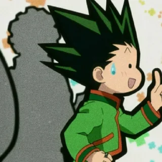 Sticker from Gon freecss