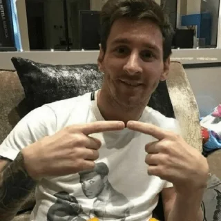 Sticker from ⚽️🇦🇷 MESSI MOODS 🇦🇷⚽️