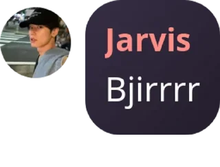 😏 emoji Jarvis. Telegram sticker 5 of 20