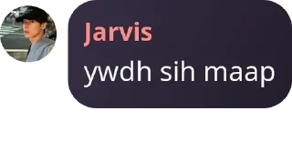 😏 emoji Jarvis. Telegram sticker 14 of 20