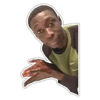 😐 emoji @Funny_Gang_Posts Khaby Telegram sticker 5 of 31
