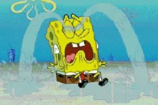 😭 emoji @Funny_Gang_Posts SpongeBobby Telegram sticker 5 of 43