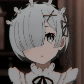🖇 emoji Rem re zero || @Hizumistickersid Telegram sticker 5 of 19