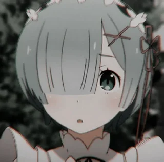 Sticker from Rem re zero || @Hizumistickersid
