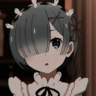 🖇 emoji Rem re zero || @Hizumistickersid Telegram sticker 16 of 19