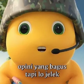 👎 emoji si kuning Telegram sticker 10 of 38