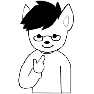 👆 emoji Tay Pack 1 Telegram sticker 15 of 120