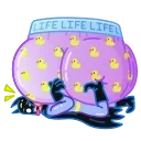 🍑 emoji Batman vs. Life crisis | [@iblame] Telegram sticker 13 of 35