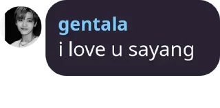 ♥️ emoji punya genta, jngn colonk y Telegram sticker 18 of 51
