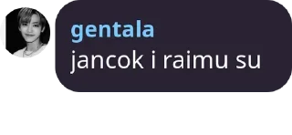 🖕 emoji punya genta, jngn colonk y Telegram sticker 21 of 51